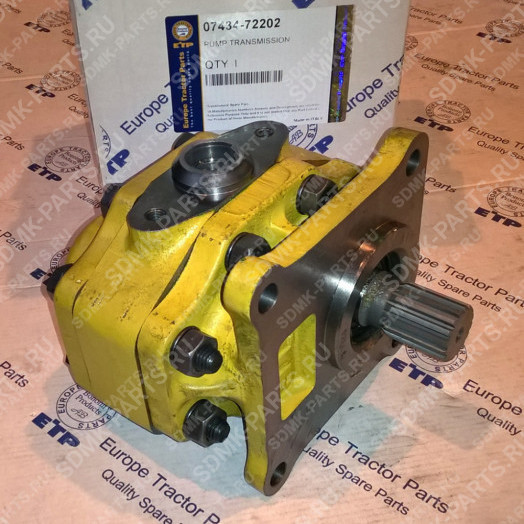 Насос трансмиссии D-355C 07434-72902, 07434-72801, 07434-72201 KOMATSU D355A 07434-72202